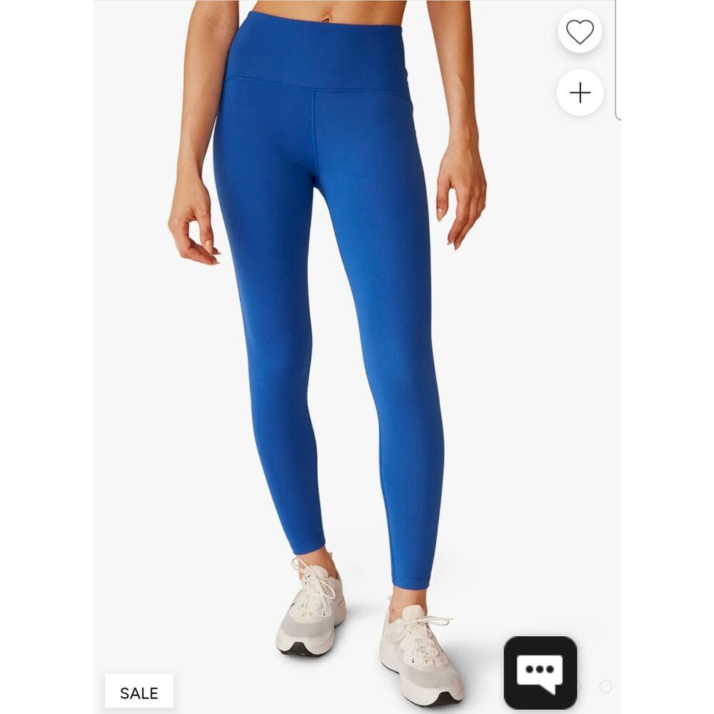 Beyond Yoga Powerbeyond Strive High Waist Midi Legging Purple Medium - Picture 8 of 8